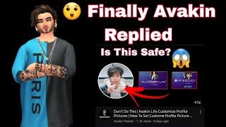 Finally Avakin Replied To This | Custome Profile Picture Avakin Life | Real Profile Picture Avakin