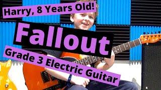 Fallout, Grade 3 RSL/Rockschool, Harry, 8 year old guitarist preparing for his Electric Guitar exam!