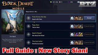 FULL GUIDE : MENYELESAIKAN QUEST SIANI - Black Desert Mobile Indonesia