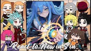 Seven deadly sins react to Rimuru tempest as new sin | meliodas | Slime  | Gacha life reaction