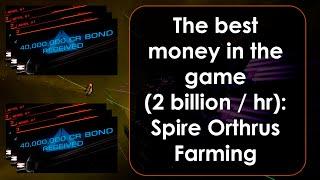 The best money in Elite:Dangerous (2 billion credits / hr): Spire Orthrus Farming