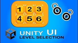 How to make level selection in Unity - Unity 3D Tutorial