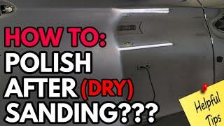 How To Polishing After Sanding / ROTO MASCHINE /
