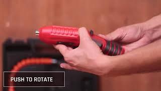 Buildskill Pro Bixo 3 6V Cordless Screwdriver with Accessories BMC - Official Video