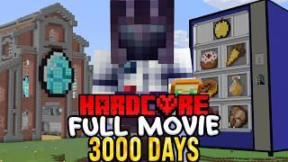 I Survived 3000 Days in Hardcore Minecraft [FULL MOVIE]