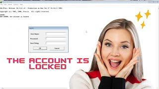 Error: SCOTT account locked | solution | oracle | 10g | database