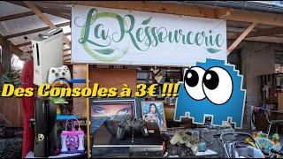 Des consoles de JV à 3€ en Ressourcerie. Gros LOT 100% Jeux Vidéo  #viral #emmaus