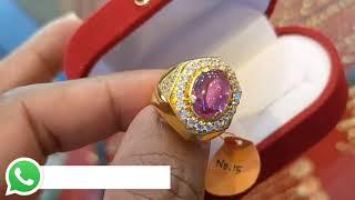 EMPAT MODEL CINCIN PERMATA MULIA|| EMAS MURNI 23K || PALING DIMINATI