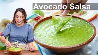 The Best Avocado Salsa for Tacos and More!