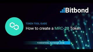 How-to Create an MRC20 Token on Polygon PoS