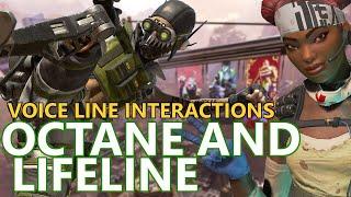 Octane & Lifeline Interaction Voice Lines - Season 5 Apex Legends