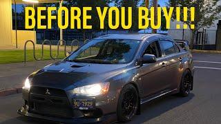 Before you buy an Evo X. 5 Things you should know.