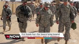 First female Four-Star General being honored