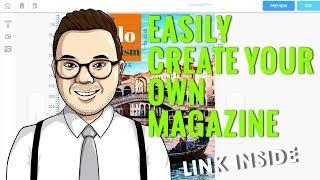 Create a Magazine - Free Trial + Premade Magazine Templates