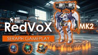 War Robots | Seraph MK2 Gameplay with Unknown Decay & Glory Weapons | RedVoX WR