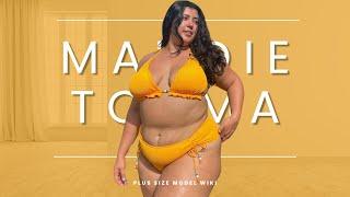 ️ Maddie Touma Curvy Plus Size Model, Influencer, Fashionista, Biography And Wiki