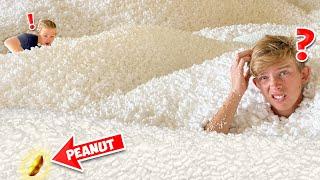 Find the REAL Peanut in 1,000,000 Packing Peanuts! *CHALLENGE*