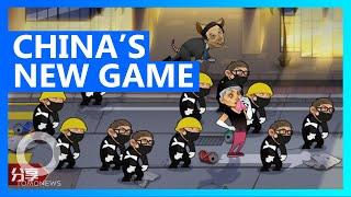 Chinese propaganda video game lets you beat up HK activists - TomoNews