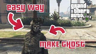 EASY Way to How to MAKE GHOST in GTA 5 ONLINE !