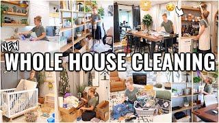 WHOLE HOUSE CLEAN WITH ME! WEEKLY CLEANING ROUTINE | 2024 CLEANING MOTIVATION