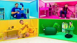 Jannie and Eric Four Colors Playhouse Challenge