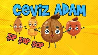 Ceviz Adam Şip Şap Şop - Süper Çocuk Şarkıları  Sürpriz Ceviz Adam