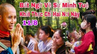 Sáng 11/8 Tin Bất Ngờ Sư Minh Tuệ Vẫn Đi Khất Thực Ở Hai Nơi Như Mọi Khi"Theo Người Dân Chia Sẻ