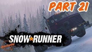 NORTH PORT (All Unlockables and Vehicles) | SnowRunner | Part 21