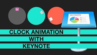 MAKING CLOCK ANIMATION WITH APPLE KEYNOTE - KEYNOTE TUTORİAL (2023)