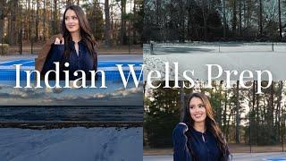 Weekly Vlog: Indian Wells prep, coaching a college tennis match, photoshoot BTS + more!🩷