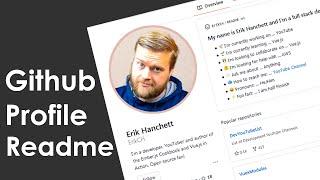 How To Create A GitHub Profile README (NEW) // Github Tutorial: Add A New Profile! Get A Job!