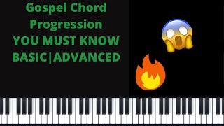 Gospel Chord Progression YOU MUST KNOW#gospel chords