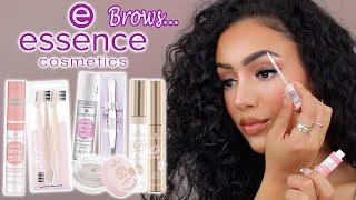 ESSENCE COULDN'T CARE MORE WENKBRAUW COLLECTIE TESTEN !!