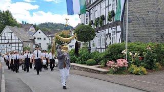 Festzug in Bigge - Schützenfest-Sonntag 2024