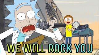 Rick sings We Will Rock You WITH BURPS