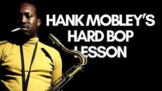 How To Improvise HARD BOP On Saxophone (The Best Things In Life Are Free Solo)