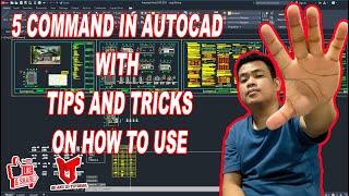 5 COMMAND IN AUTOCAD WITH TIPS AND TRICKSON HOW TO USE