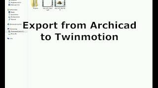 Export from Archicad to Twinmotion #twinmotion #tutorial #archicad