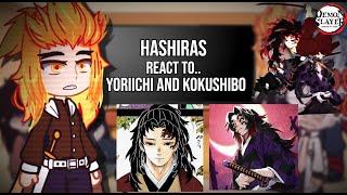 ||  Hashiras react to Yoriichi and Kokushibo || KNY || Manga Spoiler || Demon Slayer