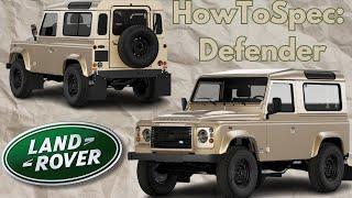 How To Spec: The Land Rover Defender Classic