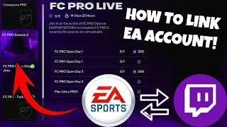 How to Complete FC PRO Season 2 Objectives (HOW TO LINK EA ACCOUNT TO YOUTUBE/TWITCH) - EA FC 24