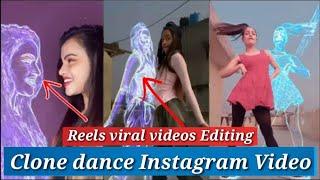 Reels viral video editing || Reels par Clone Effect Video Banaye | Reels New Features Clone Effect