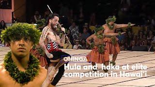 Hula and haka at an elite competition in Hawai’i