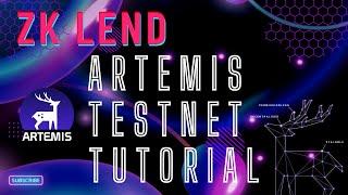 zkLend Artemis Testnet Tutorial - StarkNet Ecosystem