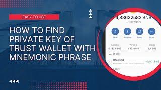 How To Find Private Key Of Trust Wallet With Mnemonic Phrase