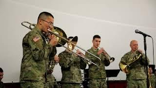 1st ID Band | Lithuanian Military Band Celebrate Lithuania’s 20th Anniversary of Invitation to NATO