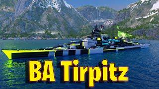 Meet The BA Tirpitz! Tier 7 German Battleship in World of Warships Legends!