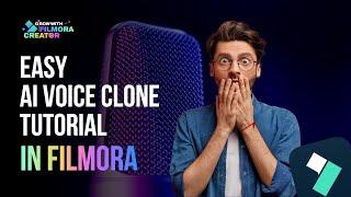 AI Voice Cloning Tutorial | Filmora 13