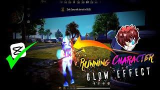 How to Make Moving Character Glow Like Ruok ff || Make Running Character glow effect Ruok ff