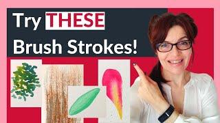 Basic Watercolor Brush Strokes! (How to start Watercolor Painting)